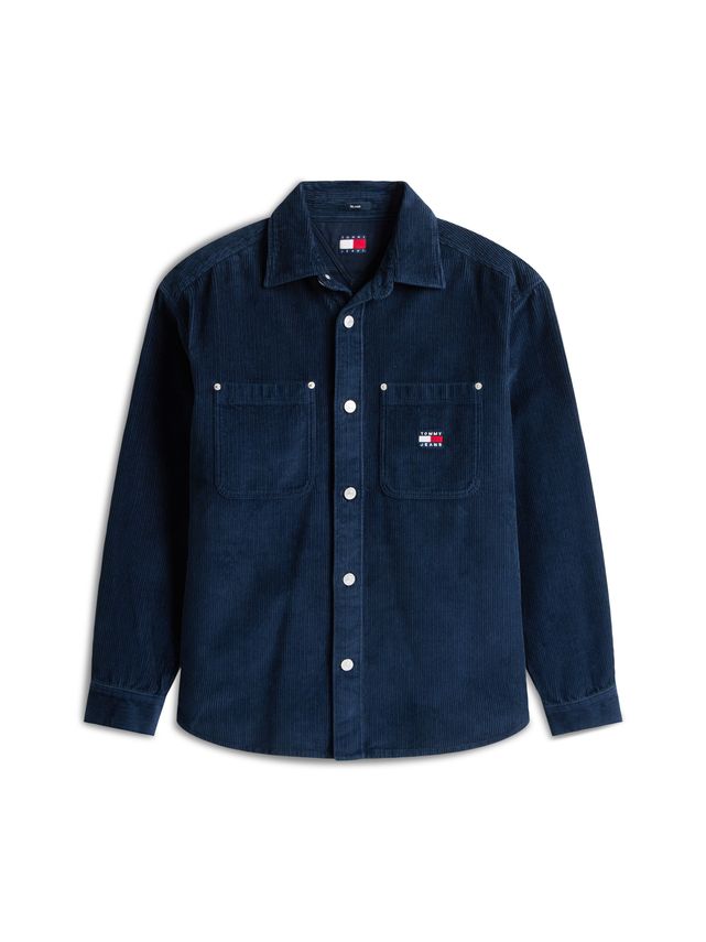 M Tj Rlx Washed Cord Shirt Ext - Tommy Jeans Shirt  - 8721222092322
