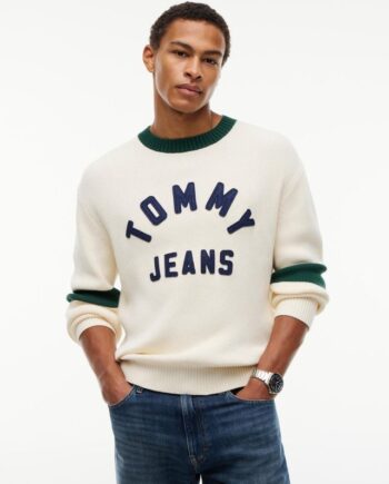 L Tjm Reg New C Assics Sweater Ext - Tommy Jeans Jeans  - 8721441606645