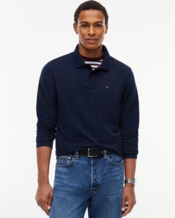 Blå Tjm Reg Ess Polo - Tommy Jeans Jeans  - 8721441603668