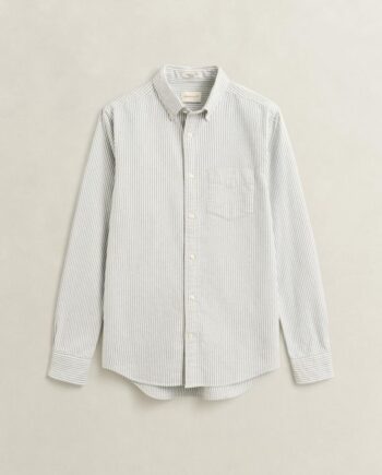 3XL Reg Brushed Oxford Stripe Shirt - Gant Shirt  - 7325709008496