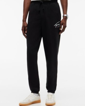 Sort Tjm Reg Signature Sweatpant Ext - Tommy Jeans Jeans  - 8721441411270