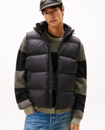 L Tjm Essentia Down Vest Ext - Tommy Jeans Jeans  - 8720637273395