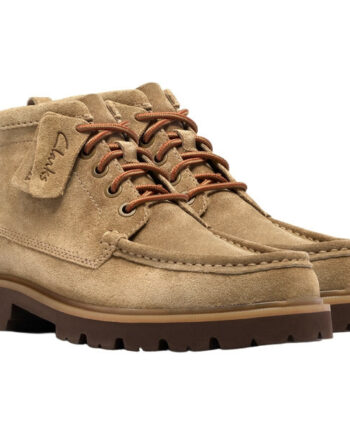 Brown Suede Clarks Cleyhill Boot - Clarks SkoSneaksers  - 5063855012418