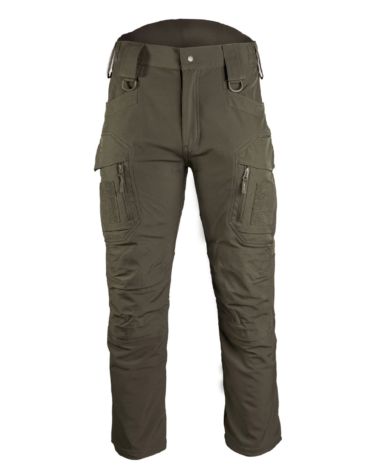 Grøn Mil Tec Assault Softshell Bukser Ranger - Mil-tec Jeans  - 4046872392214
