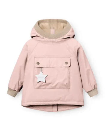 Rosa Mini Ture Matbabywen Fleeceforet Vinteranorak Adobe Rose Mdr - Mini A Ture Jeans  - 5715713173297