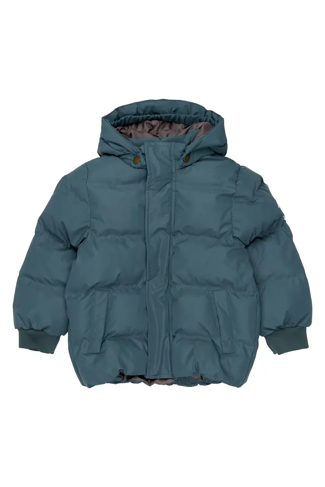 Mikk Line Puffer Jakke Dark Slate - Mikk-line Jeans  - 5715073784065