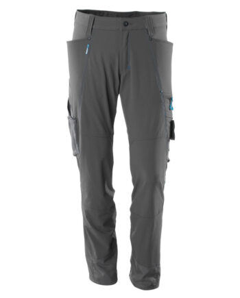 Mørk Antracit Mascot Stretch Bukser Kort - Mascot Jeans  - 5711074683932
