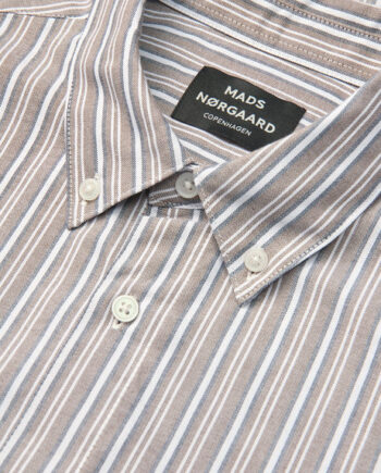 Cocoa Mads Nørgaard Oxford Sune Stripe Shirt - Mads NØrgaard Shirt  - 5715131640456
