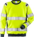 Flame Hivis Sweatee Shirt 109428 Gul - Shirt  - 7322302464483