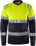 Flame Hivis Tee Shirt 133268 Str - Shirt  - 7322303183505
