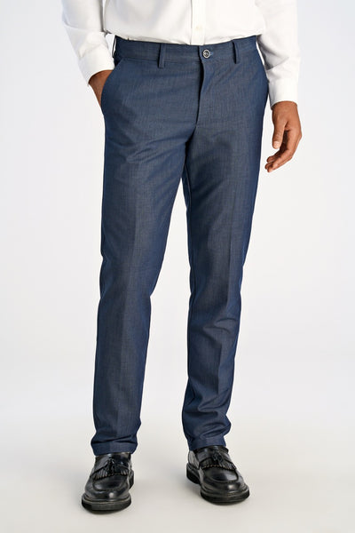 Dark Blue Melan Lindbergh Superflex Pants Combi Suit Normal Model - Lindbergh Jeans  - 5714399620002