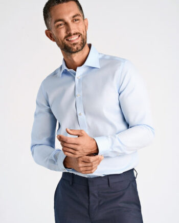 Light Blue Lindbergh Technical Concealer Shirt - Lindbergh Shirt  - 5715789023700