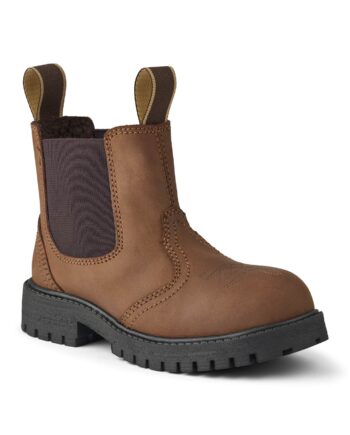 Dk. Brown Chelsea Cowboy Støvle Varm For Brown Brown - SkoSneaksers  - 5715859065388