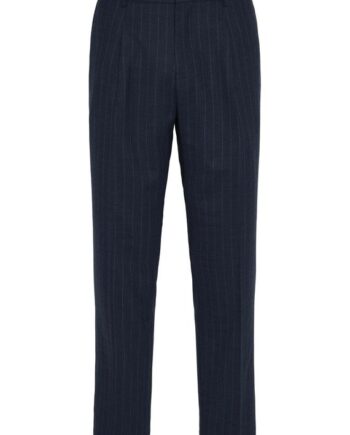 Mørk Navy Maweller Pleat Pant - Matinique Jeans  - 5715575756751