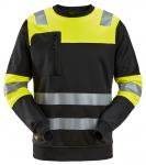Snickers Vis Sweatee Shirt Str Sort Gul - Shirt  - 7332515550828