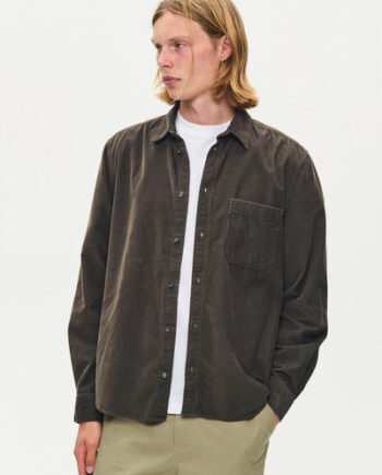 Deep Depths Wwadrian Cordoroy Shirt - Wood Wood Shirt  - 5715751754410