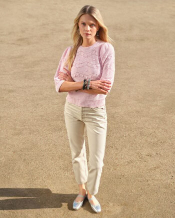 Rose Skovhuus Kvinde Karoline Strikket Shirt - Shirt  - 5711419504816