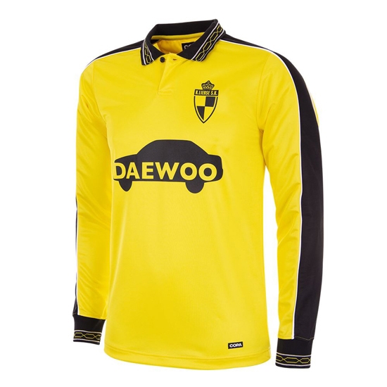 Gul Lierse 1997 Retro Football Shirt Lager - Copa Football Shirt