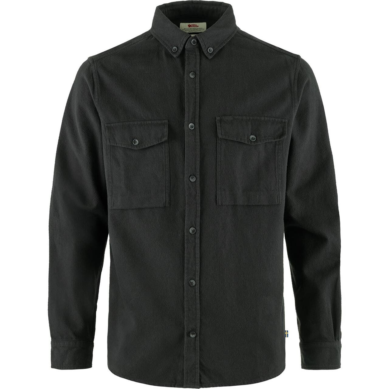Grå (DARK GREY- Fjallraven Mens Vik Twill Shirt Grå Dark Grey Dark Grey 030 030 - Fjällräven Shirt - 7323450899424