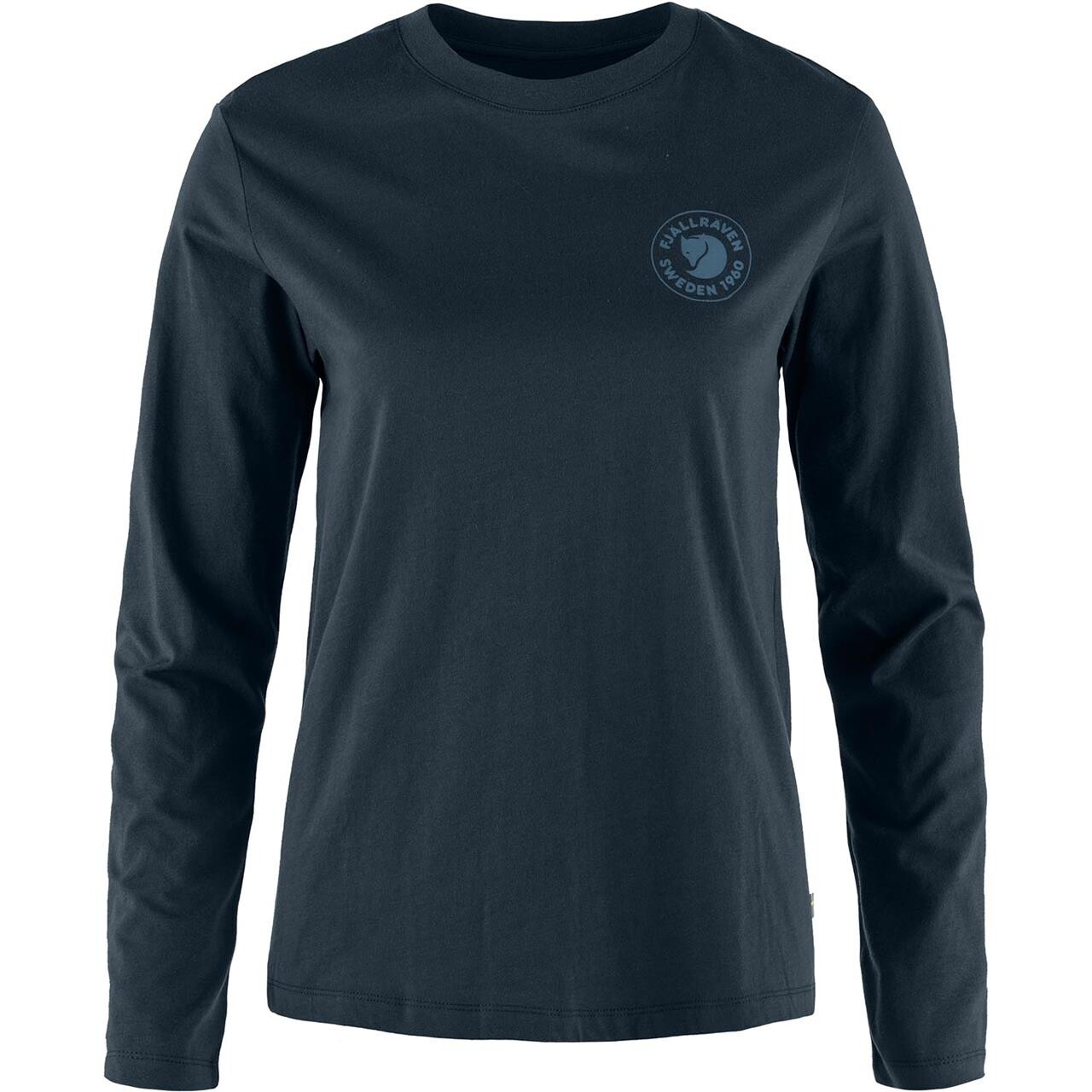 Blå (DARK NAVY/ Fjallraven Womens 1960 Logo Shirt Blå Dark Navy 555 - Fjällräven Shirt - 7323451064937
