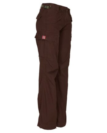 Brown Molecule Riptail Combats Cargobukser Dame Brun W27 - Molecule Jeans  - 5740032901412