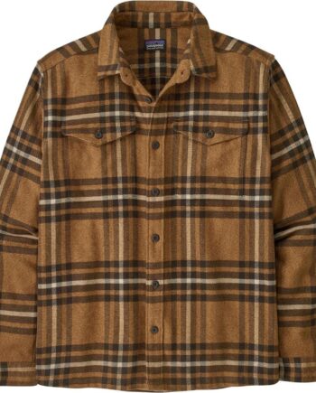 Brun (CATCH: DE Patagonia Mens Fjord Flannel Shirt Brun Catch: Deer Brown - Patagonia Shirt  - 198077239383