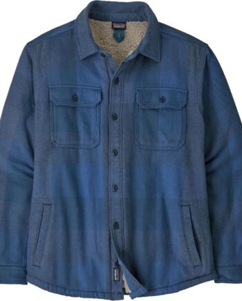 Blå (LOW TIDE: Patagonia Mens Pile Lined Fjord Loft Shirt Jacket Blå Low Tide: Tidepool Blue - Patagonia Shirt  - 196924406032