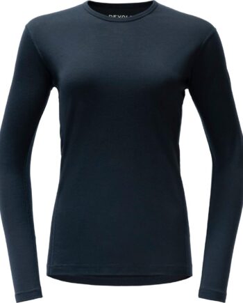 Sort Devold Womens Breeze Merino 150 Shirt Ink Large - Devold Shirt  - 7028567491621