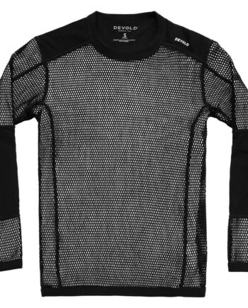 Sort Devold Womens Wool Mesh Pro Shirt Black Small - Devold Shirt  - 7028567755068
