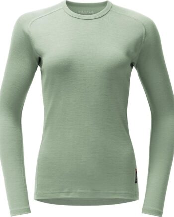 Grå (FOG) Devold Womens Adventure Merino 190 Shirt Grå Fog Large - Devold Shirt  - 7028567760000