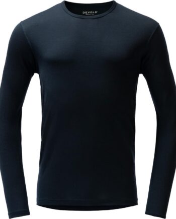 Sort Devold Mens Breeze Merino 150 Shirt Ink Large - Devold Shirt  - 7028567491737