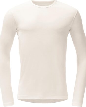 Hvid Devold Mens Breeze Merino 150 Shirt White Large - Devold Shirt  - 7028567639207
