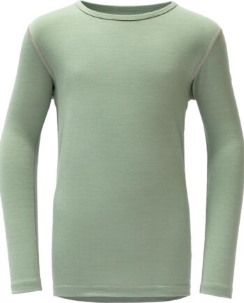 Grå (FOG) Devold Kids Breeze Plus Merino Shirt Grå Fog - Devold Shirt  - 7028567766316
