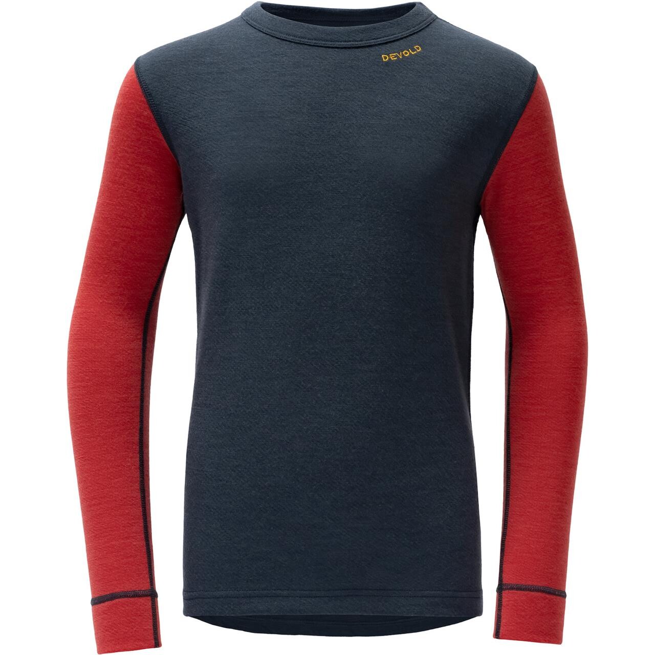 Rød (NIGHT/BEAU Devold Kids Expedition Merino Shirt Rød Night Beauty - Devold Shirt - 7028567707753
