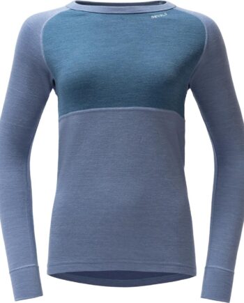 Blå (DUSK/BERRY Devold Womens Expedition Merino Silk Shirt Blå Dusk Berry Large - Devold Shirt  - 7028567763940