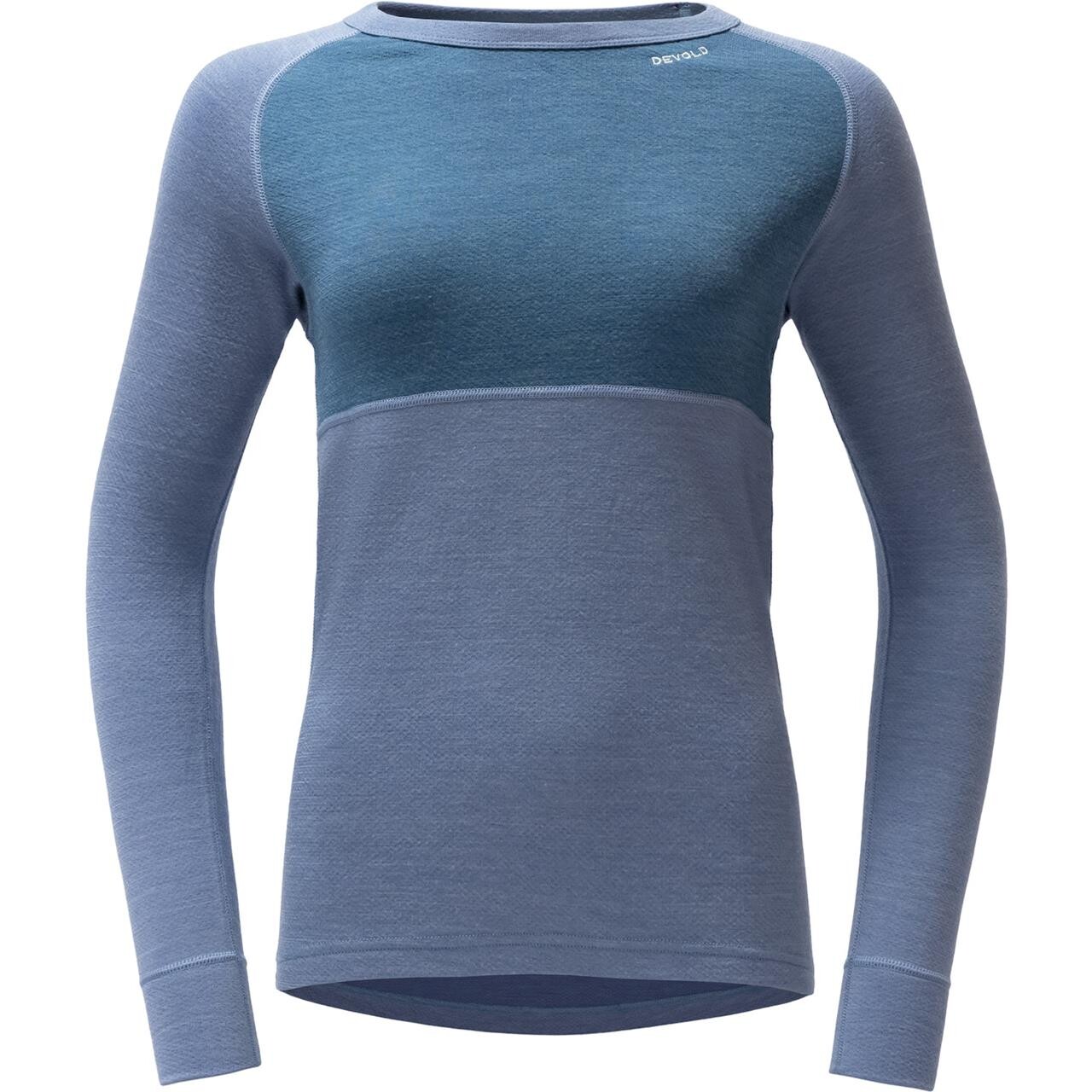Blå (DUSK/BERRY Devold Womens Expedition Merino Silk Shirt Blå Dusk Berry Large - Devold Shirt - 7028567763940