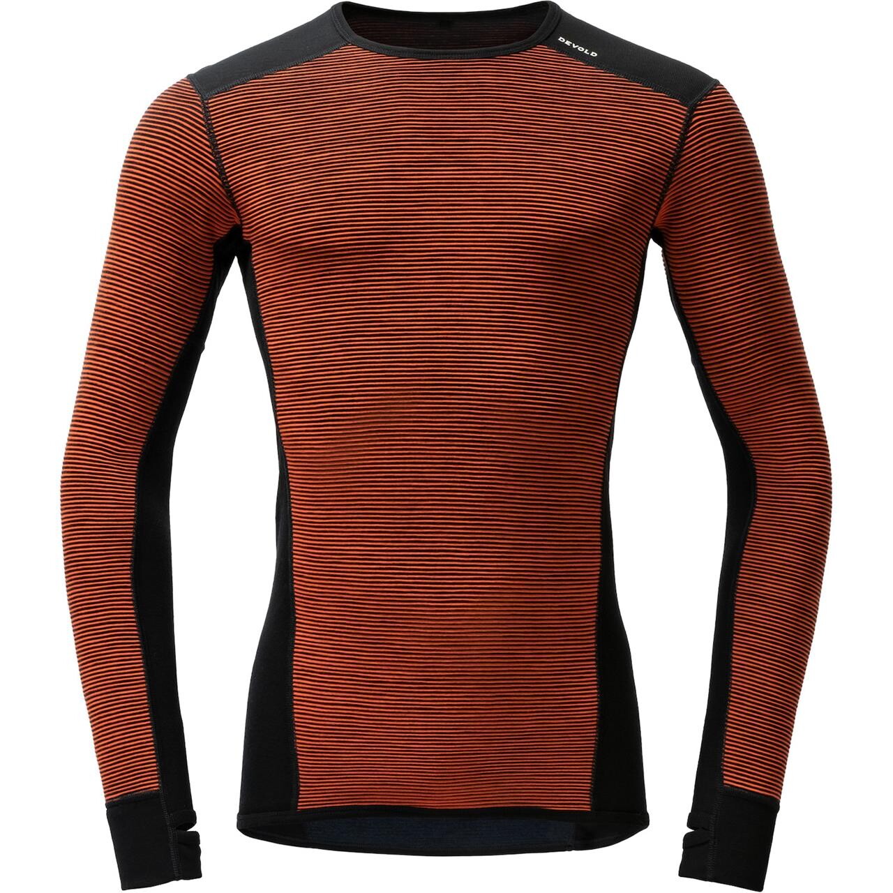 Orange (BRICK) Devold Mens Reverso Merino Shirt Orange Brick Large - Devold Shirt  - 7028567767849