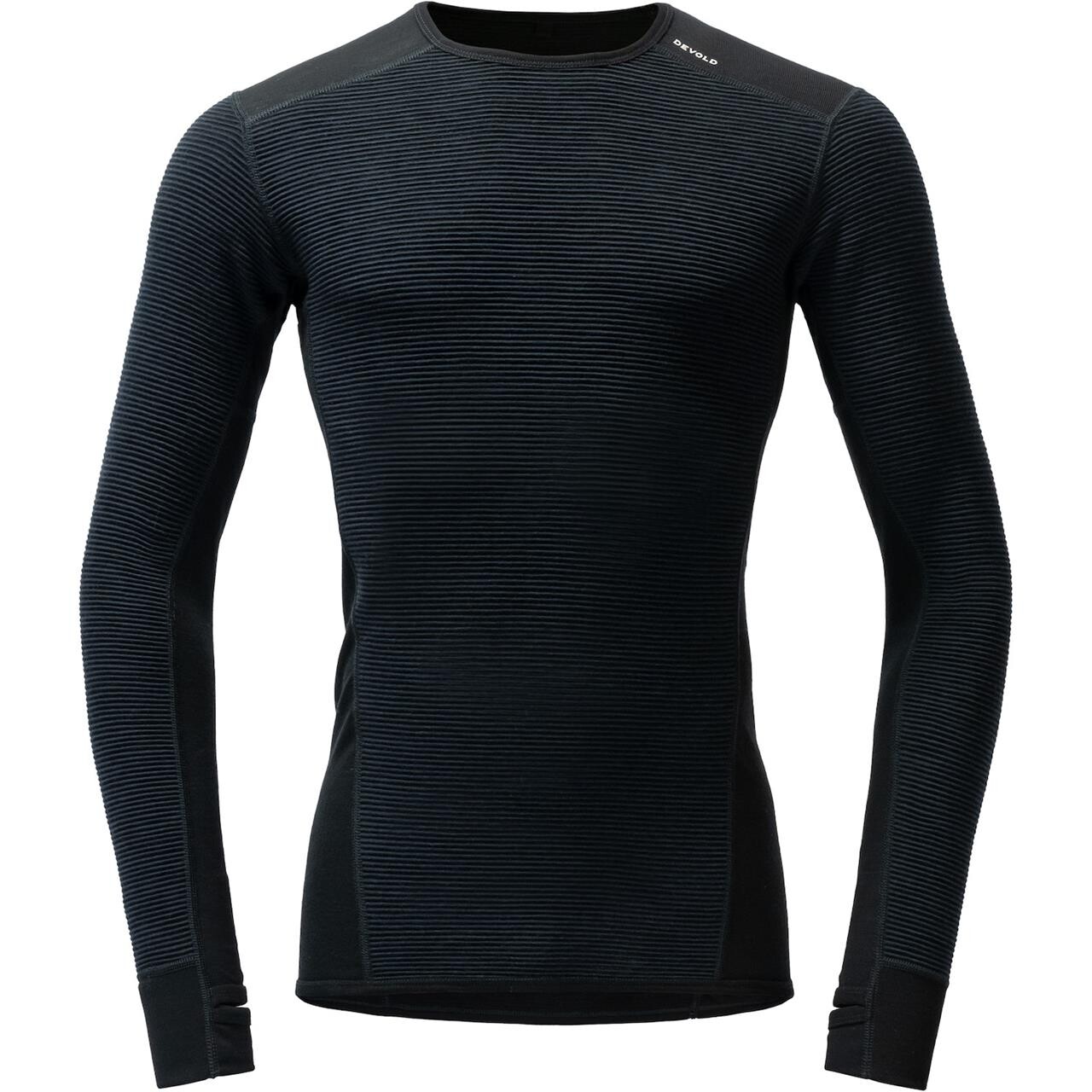Sort Devold Mens Reverso Merino Shirt Ink Large - Devold Shirt  - 7028567767894