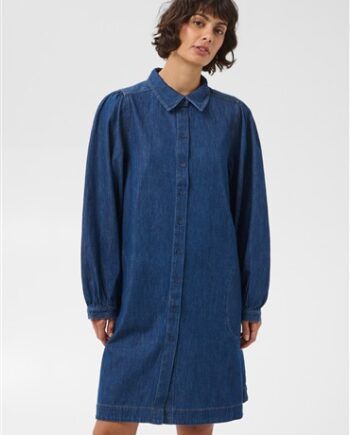 Blå Part Two Kjole 300157 Medium Dark Blue - Part Two Jeans  - 5715751950508