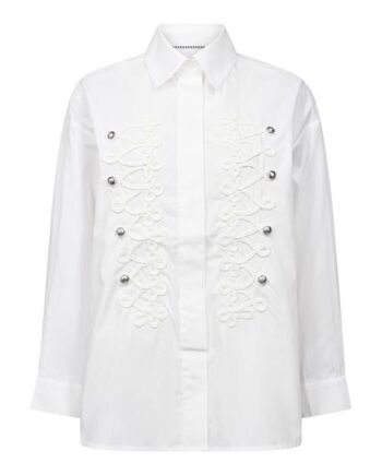 Hvid Couture Vianne Officer Shirt White - Co Couture Shirt