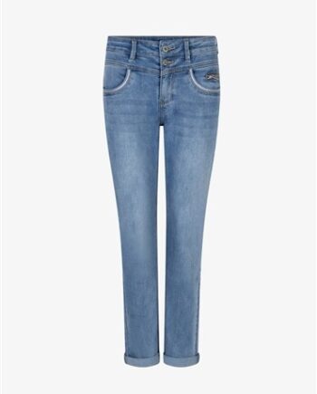 Lyseblå Red Button Bukser Dame Stone Used - Red Button Jeans  - 8721211489638