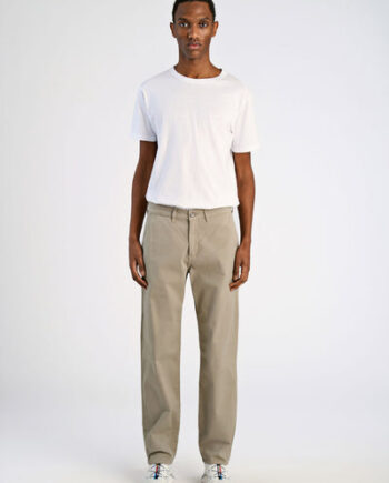 Dusty Sand Junk Luxe Stretch Twill Chino Pants - Junk De Luxe Jeans  - 5715651649670