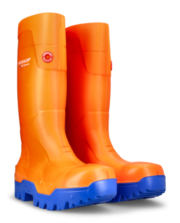 Dunlop Fieldpro Thermo Orange Robust Slidstærk Støvle 611201 - Dunlop SkoSneaksers  - 8713197055877