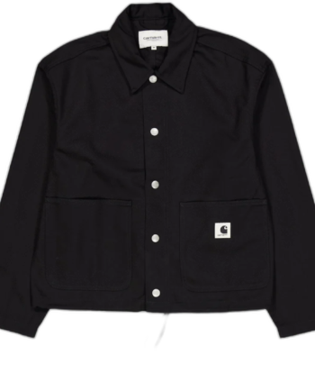 Sort Carhartt Wip Simple Shirt Jac Black - Carhartt Shirt  - None