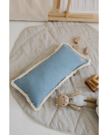 Jeans Denim Bolster Med Frynser - Moi Mili Jeans