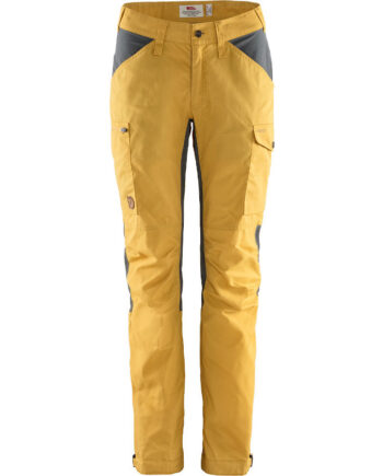 Ochre/Super Gre Fjallraven Kaipak Bukser Curved Ochre Super Grey - Fjällräven Jeans  - 7323450600440