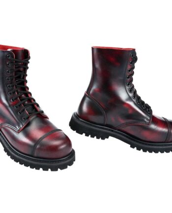 Burgundy/Red Brandit Rub Off Phantom Eye Boots Burgundyred - Brandit SkoSneaksers  - 4051773275719