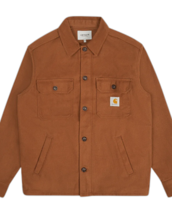 Carhartt Wip Wiston Shirt Jac Hamilton Brown - Carhartt Shirt  - None