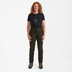 Deerhunter Lady Tatra Bukser Loden Wood - Deerhunter Jeans