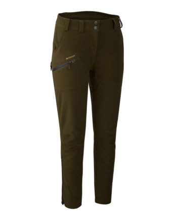 Peat Deerhunter Lady Gabby Støvlebuks Outdoor Bukser Dame - Deerhunter Jeans  - 5702827199282